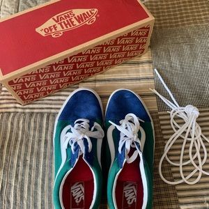 Vans yacht club Old Skool- primary colors- sz 10